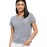 Max Women's Cotton Regular Fit Textured Round Neck T-Shirt